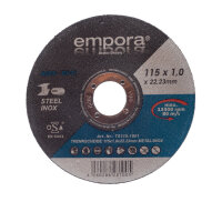 Empora Trennscheibe für Winkelschleifer INOX STAHL METALL