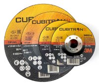 3M Cubitron2 Schruppscheibe Schleifscheibe für Winkelschleifer Ø115mm-Ø230mm Ø230mm 10 Stück