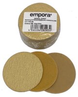 Empora Exzenter Schleifpapier mit Klett Ø76mm P800 100 Stück
