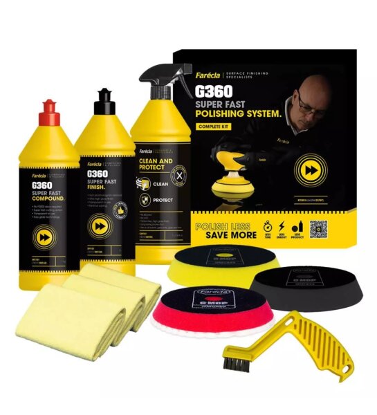Farecla G360 SUPER FAST SYSTEM STARTER SET